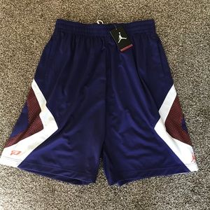 NWT Jordan Athletic Dri-Fit Shorts (Purple)